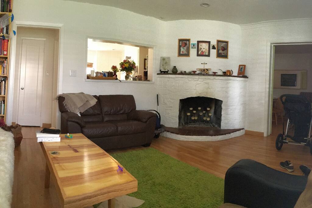 The living room