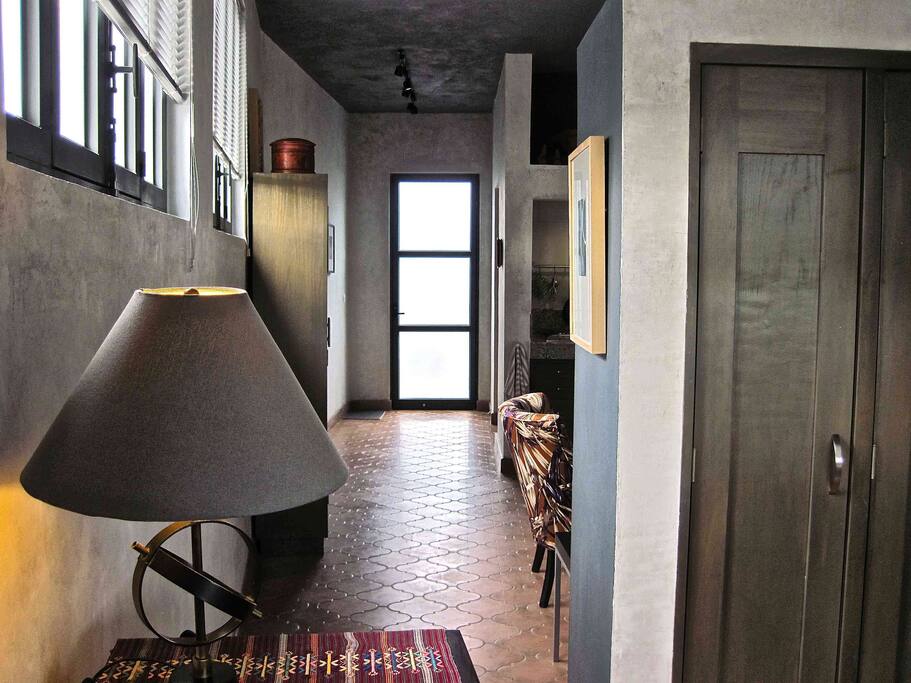 Interior passage way from front door.
