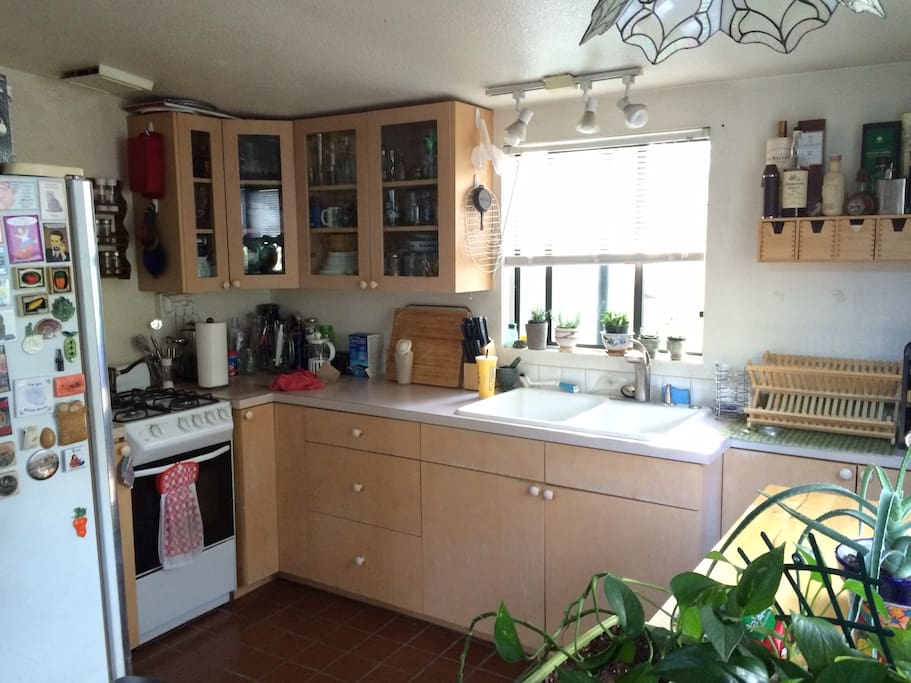 Kitchen with Gas Stove