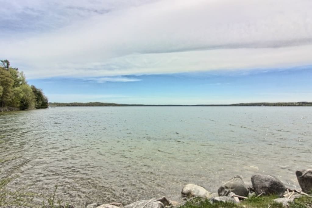 Beautiful 30 mile long Lake Leelanau
