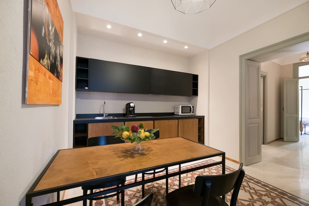 cucina , zona living