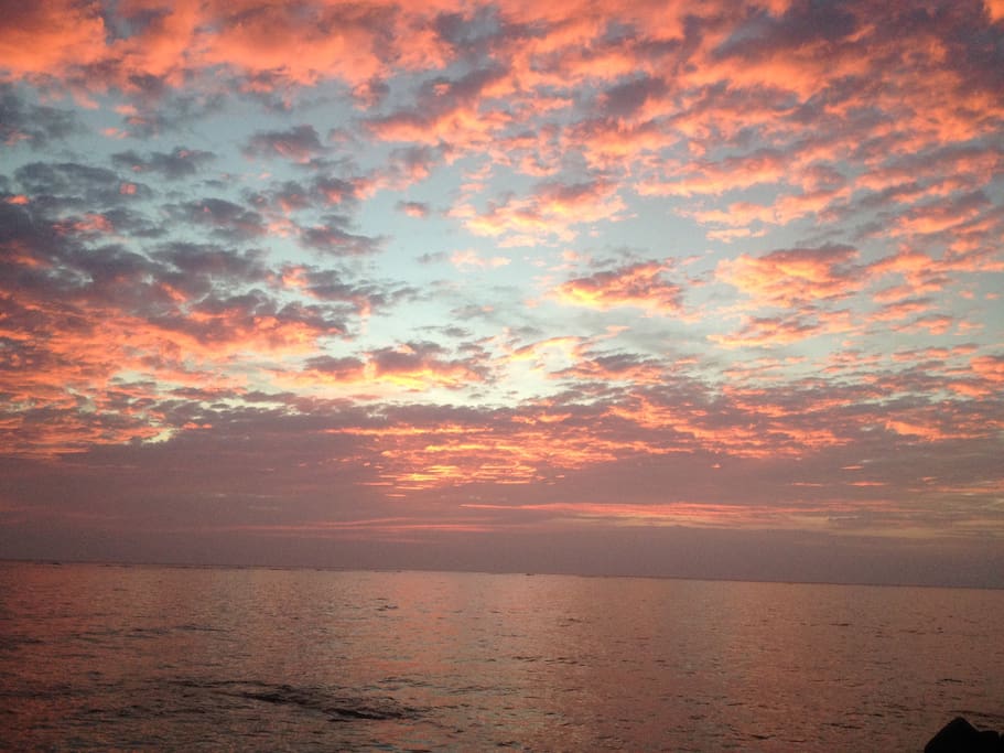For the early risers, prepare for a sunrise that never fails to amaze