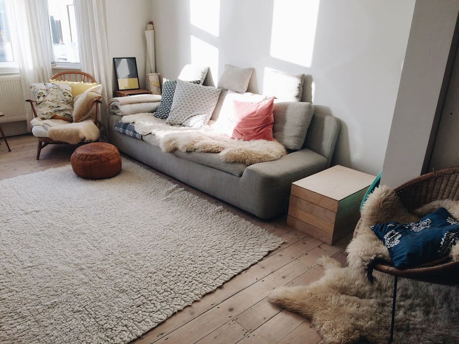 Our comfy sofa