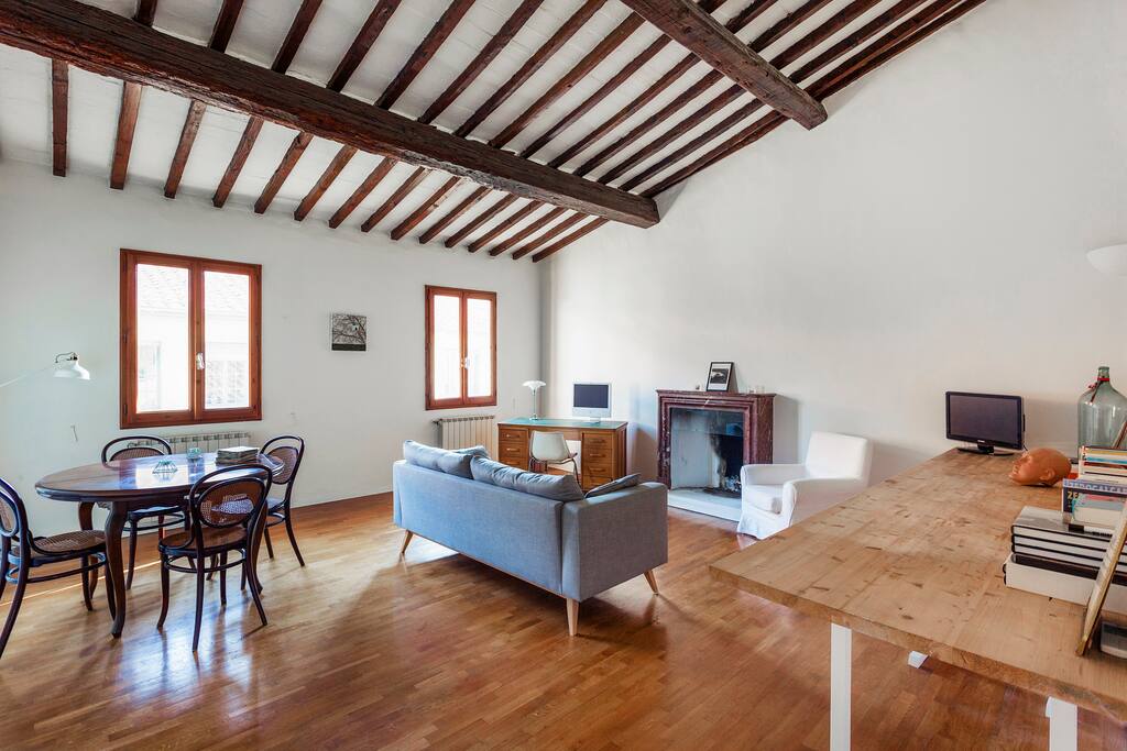 The living room