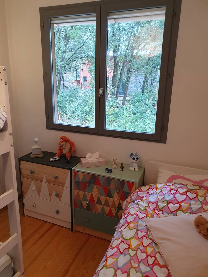 Sehemu za kukaa katika chumba cha watoto