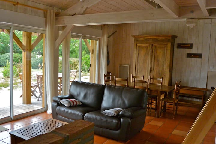 Maison Bois à 350 M Du Lac - Sanguinet
