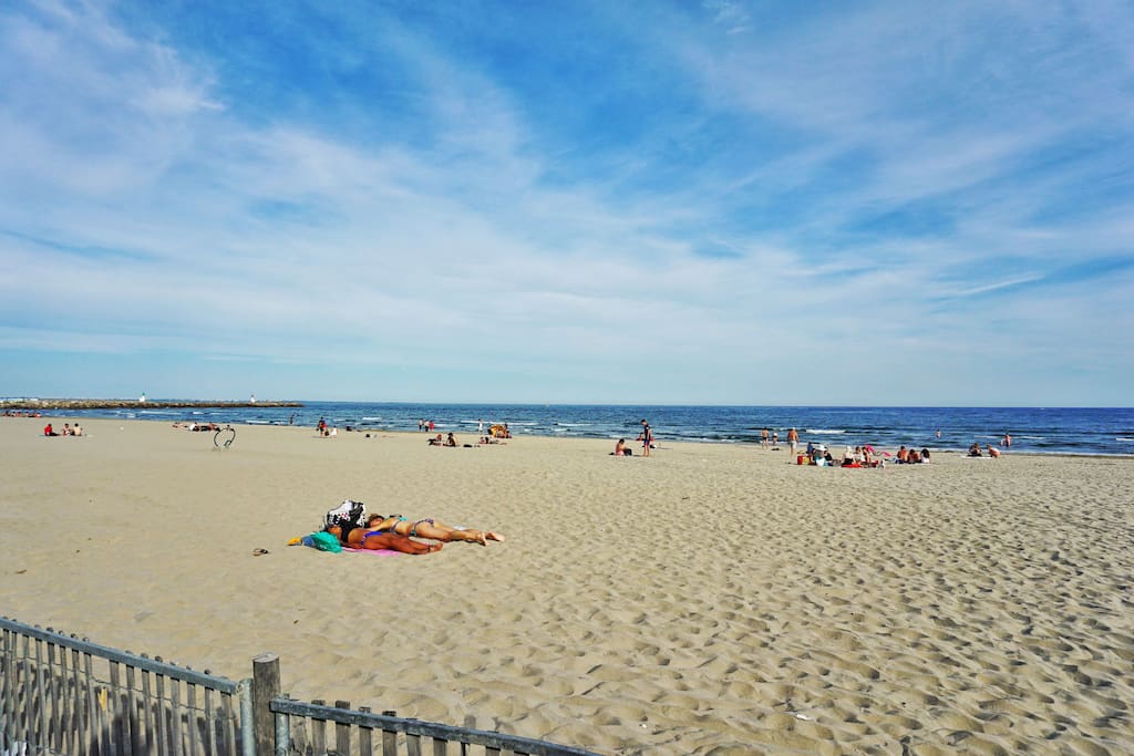 La plage à proximité