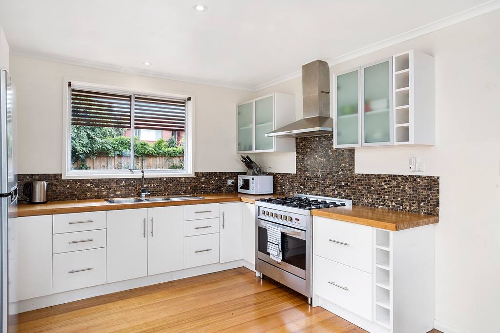 Modern well equipped kitchen