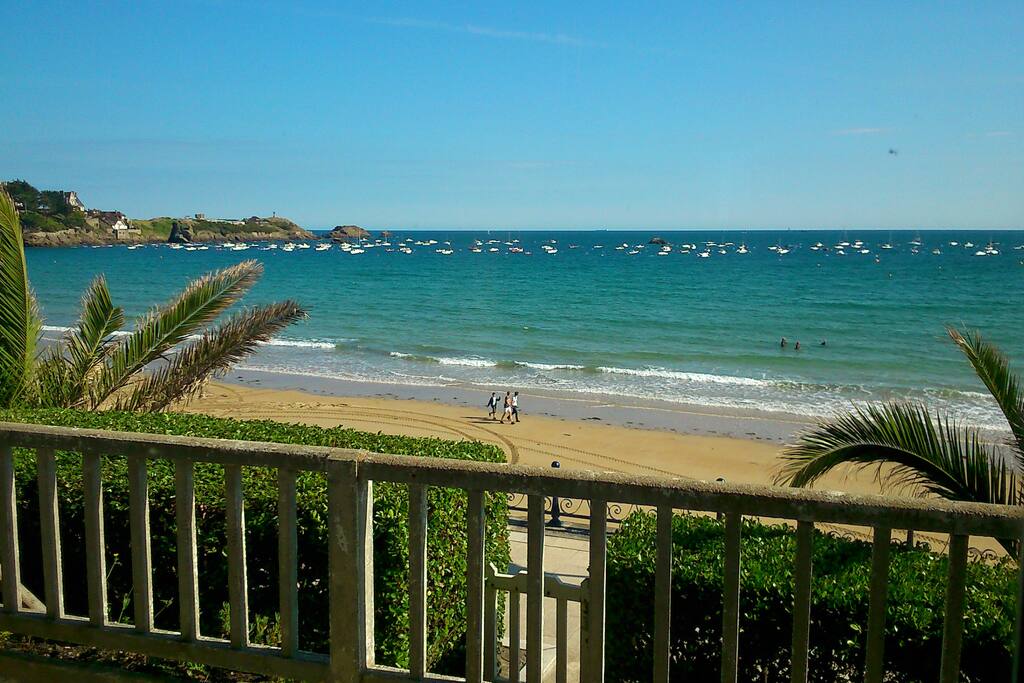 balcon , sortie du salon, côté nord