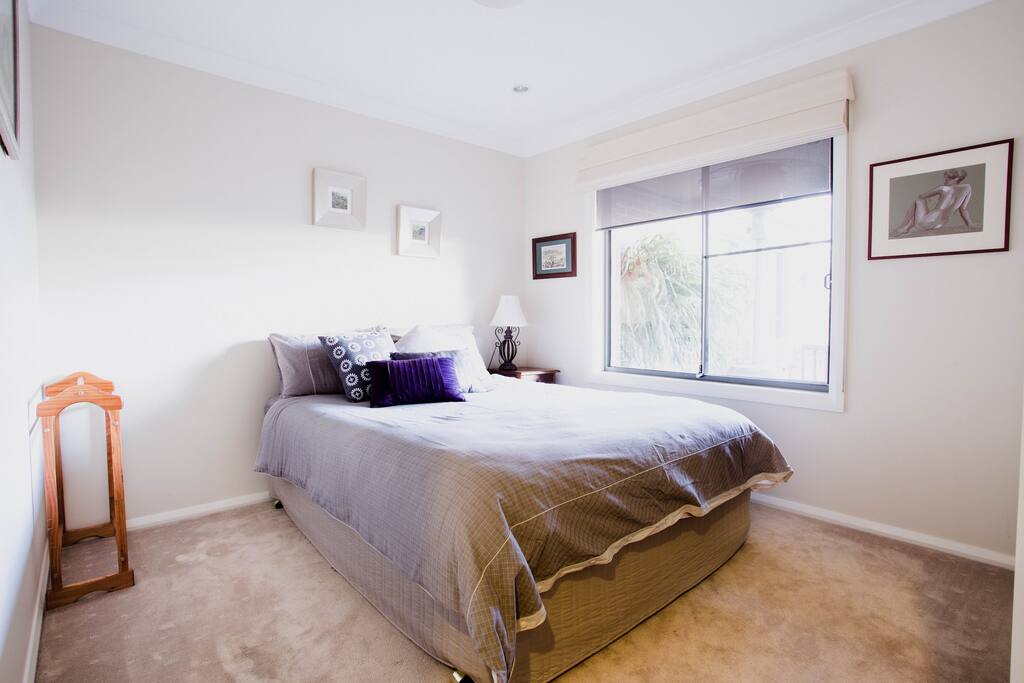 Your Bedroom. Comfy bed with Sheridan linen.