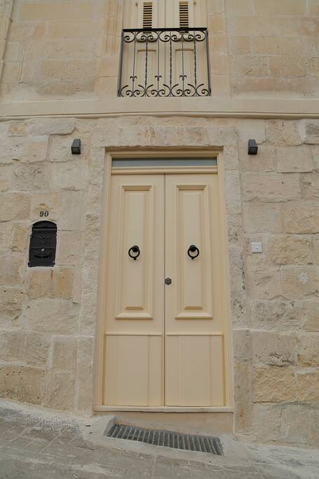 Traditional Maltese Front Door
