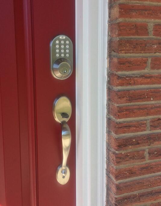 No need for key. I will give you your own code. That way you can check in when convenient.