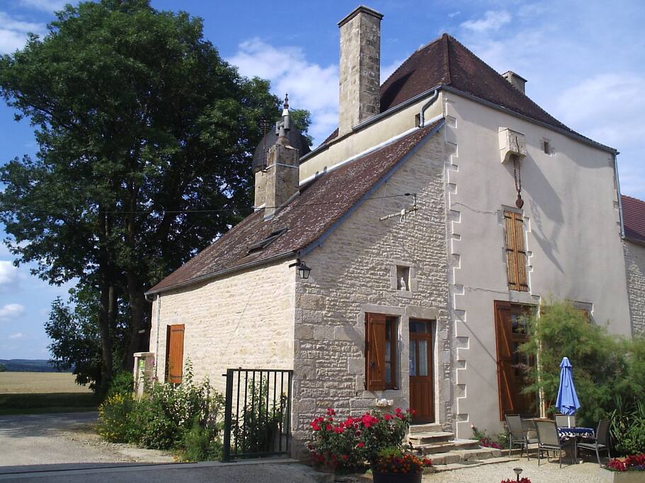 Devant le gîte