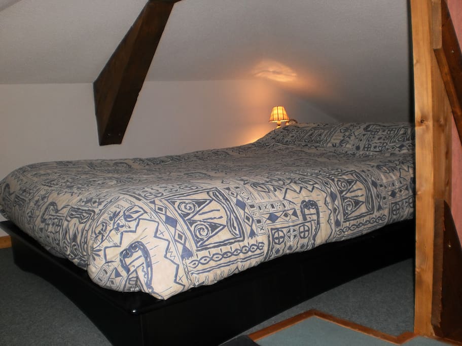 Mezzanine double bed 1