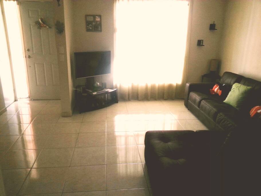 Livingroom common area, tv system HD