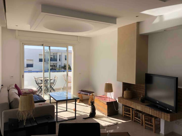 Superbe Appartement Piscine Et Vue Mer - Essaouira