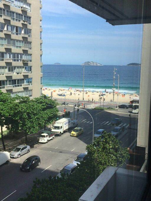 ocean view from living room