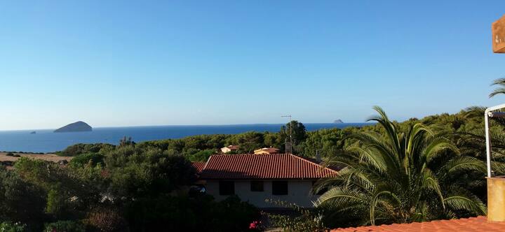 إطلالة على المحيط من شرفة غرفة النوم المزدوجة في الطابق العلوي 