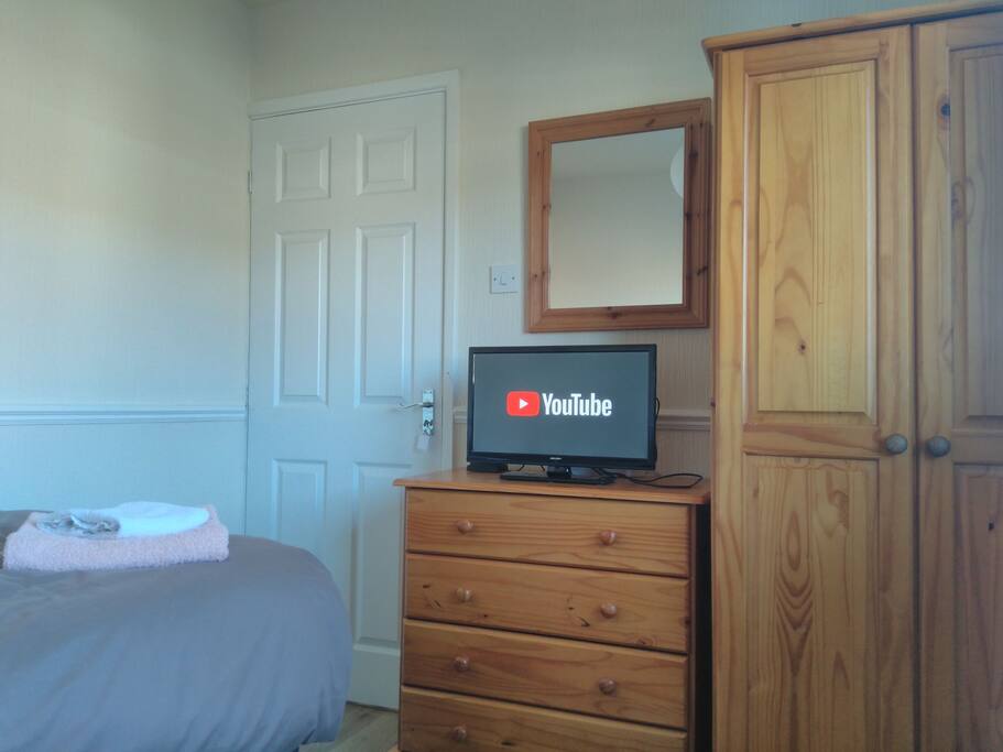WiFi enabled TV bedroom 1