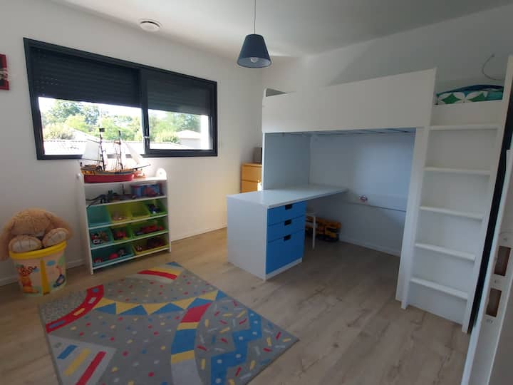 Spavaća soba 3 (kat) Mezzanine bed 90 cm