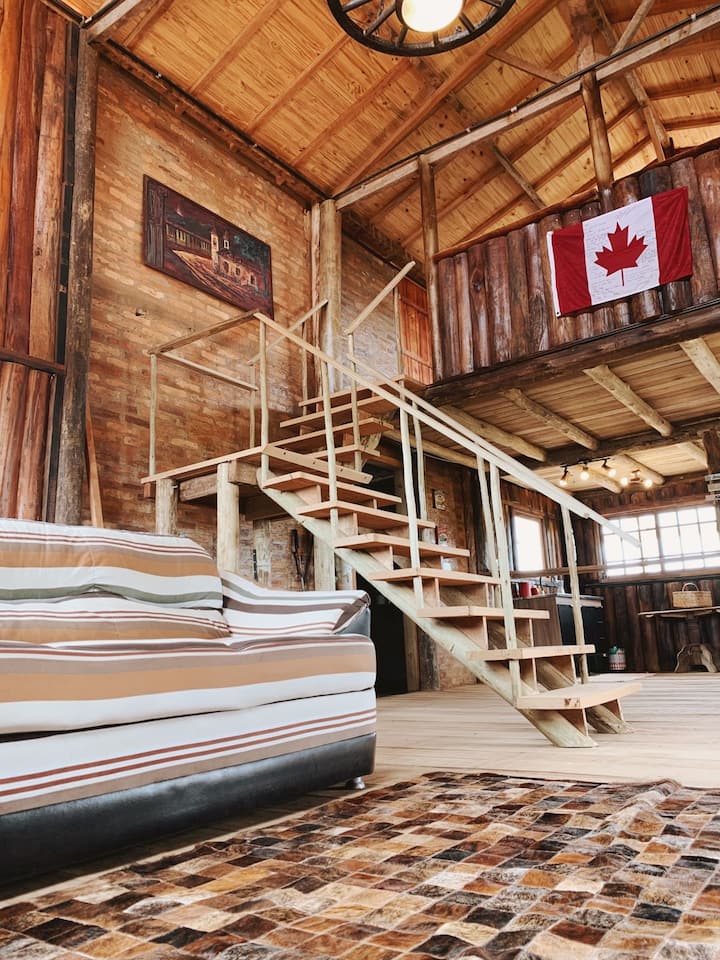 Canadian Log Cabin By Montjacui 200m² Altomontanha - Brasil