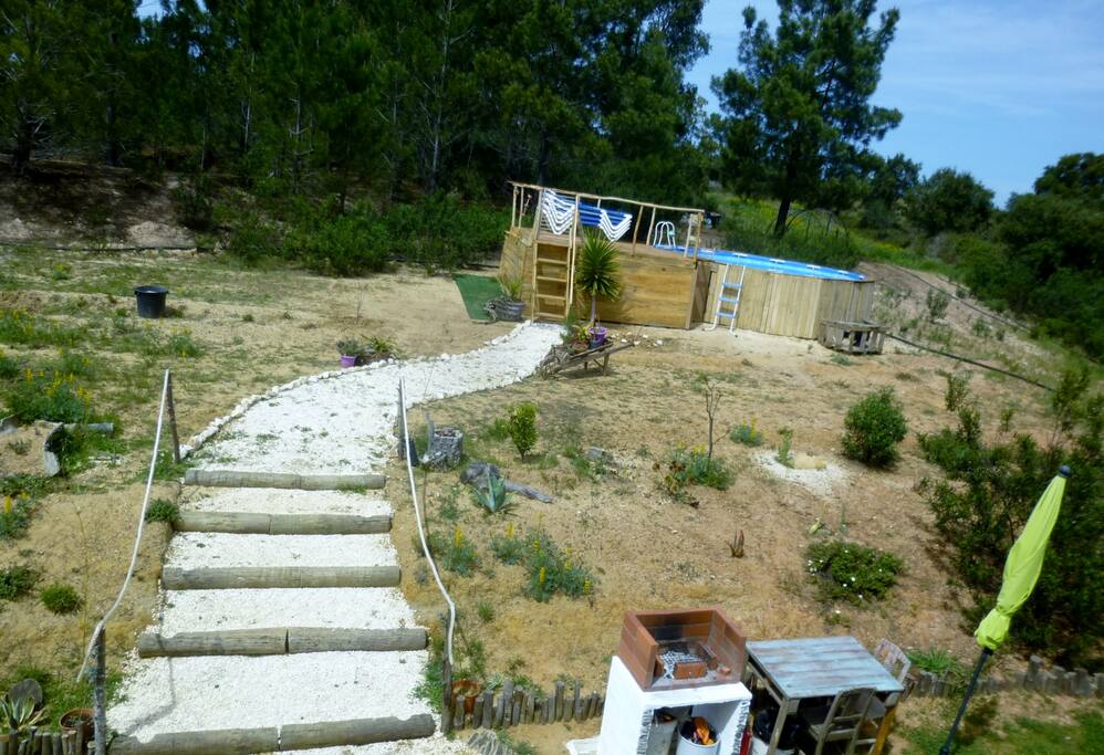 Jardim exterior/Outside Garden