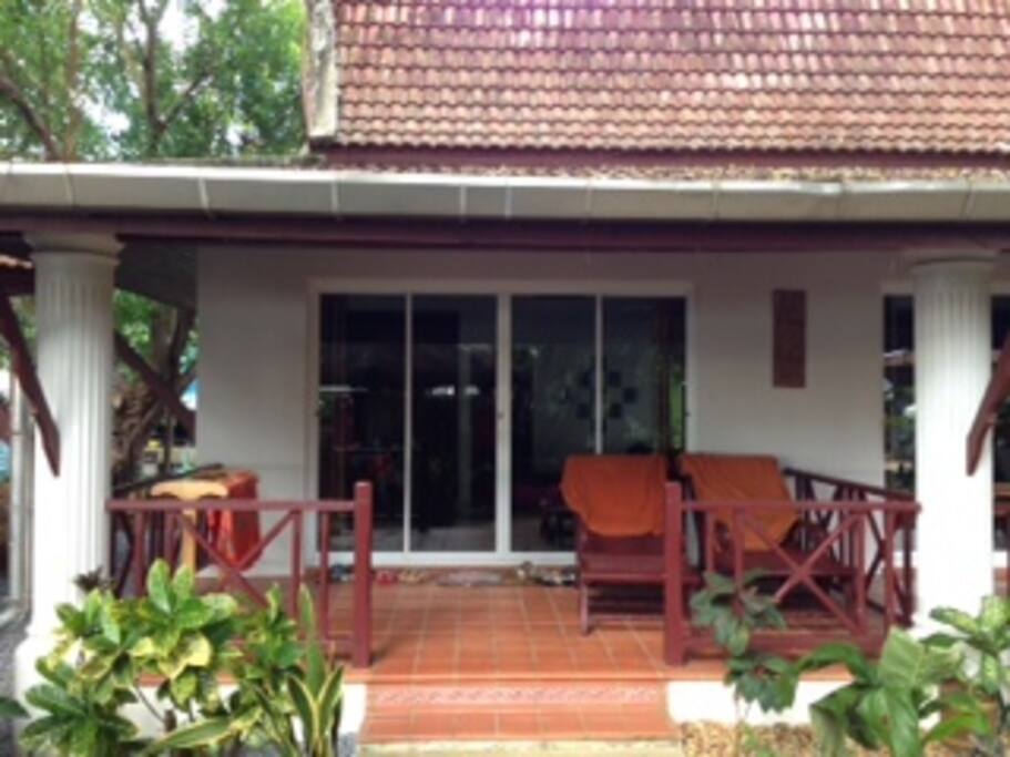 Kleiner Bungalow 102 mit Terasse