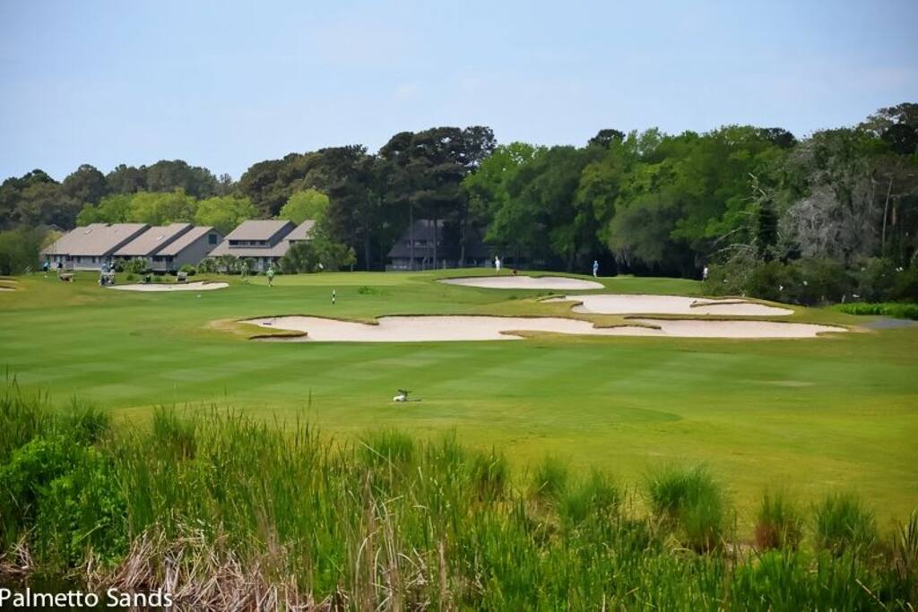 Three golf courses on site