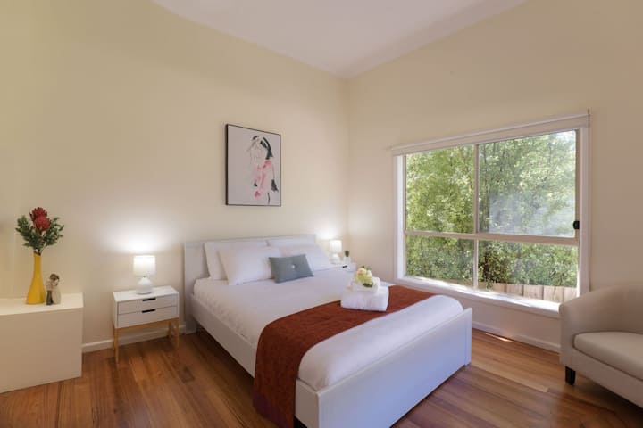 Segundo dormitorio. Se proporcionan sábanas y toallas.