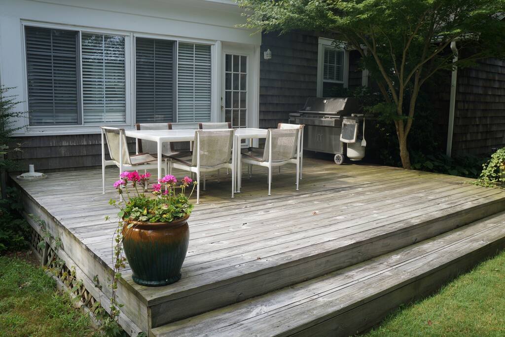 Deck off of Sun Room