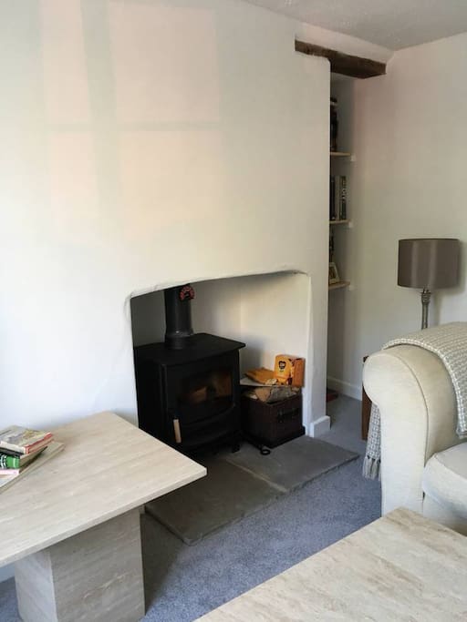 Lounge with Wood Burner