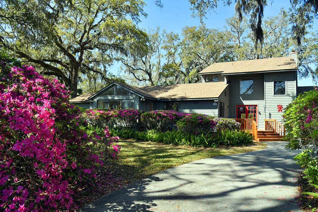 Front of the house