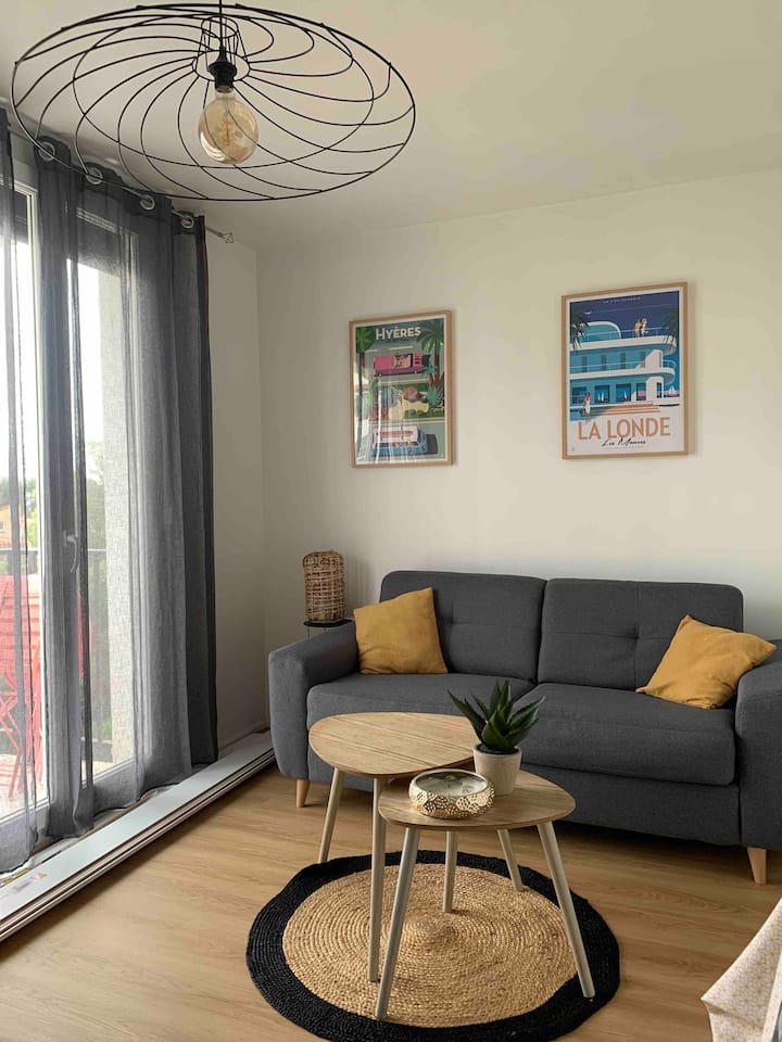 Charmant Appartement Lumineux à 20 Min Des Plages - 페르피냥