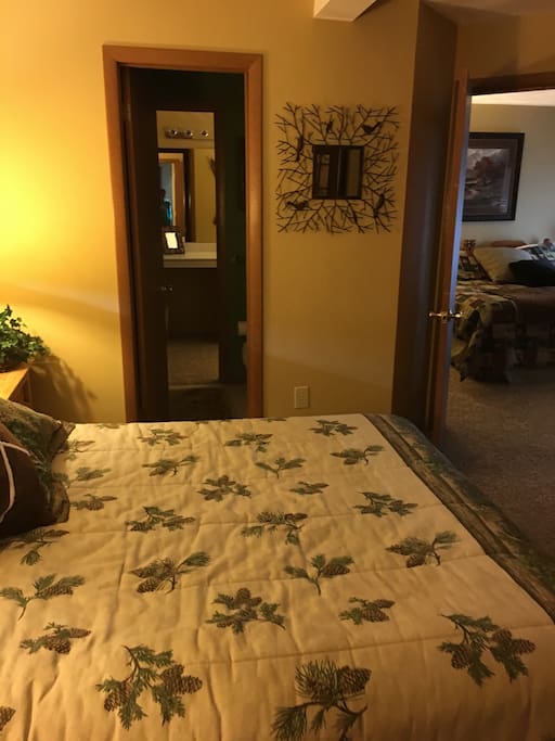2 separate bedrooms
