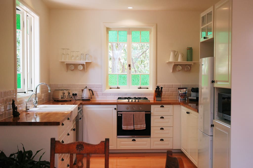 Fully equipped country kitchen