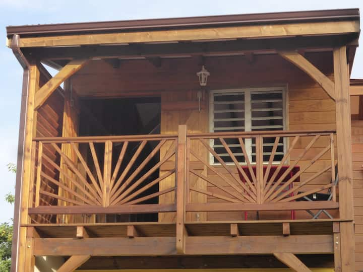 Studio All  wood and ventilated 200 m from the beach