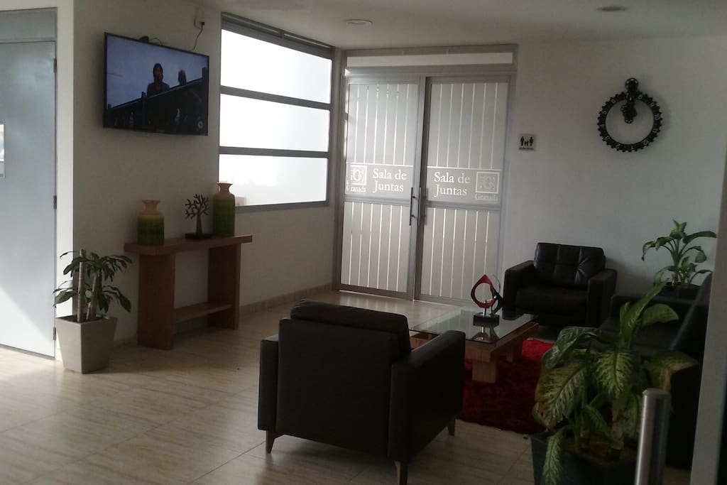 Lobby de los apartamentos
