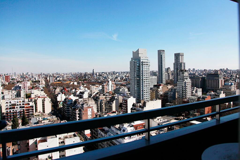 View from balcony