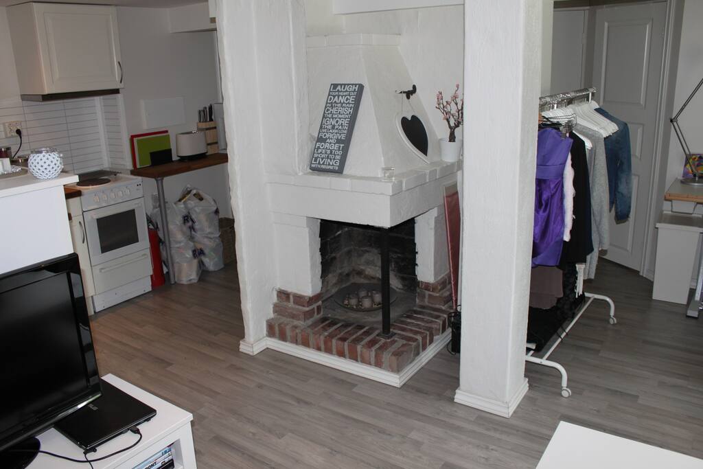 Fire place.