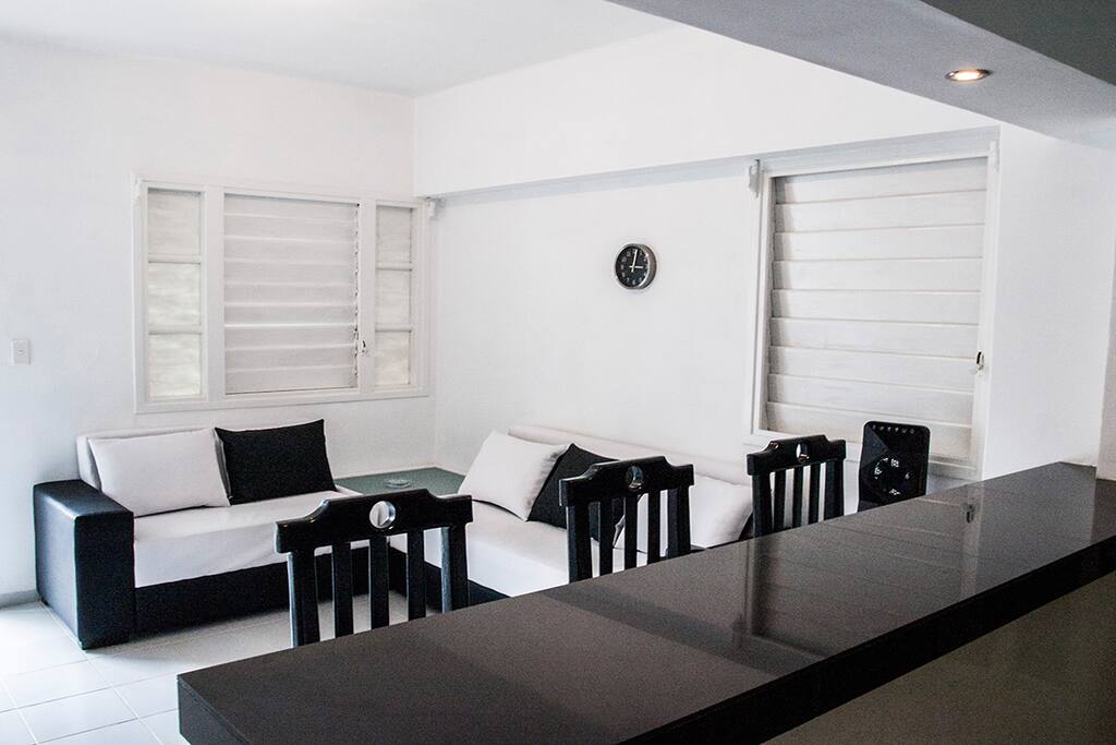 Living Room & Kitchen