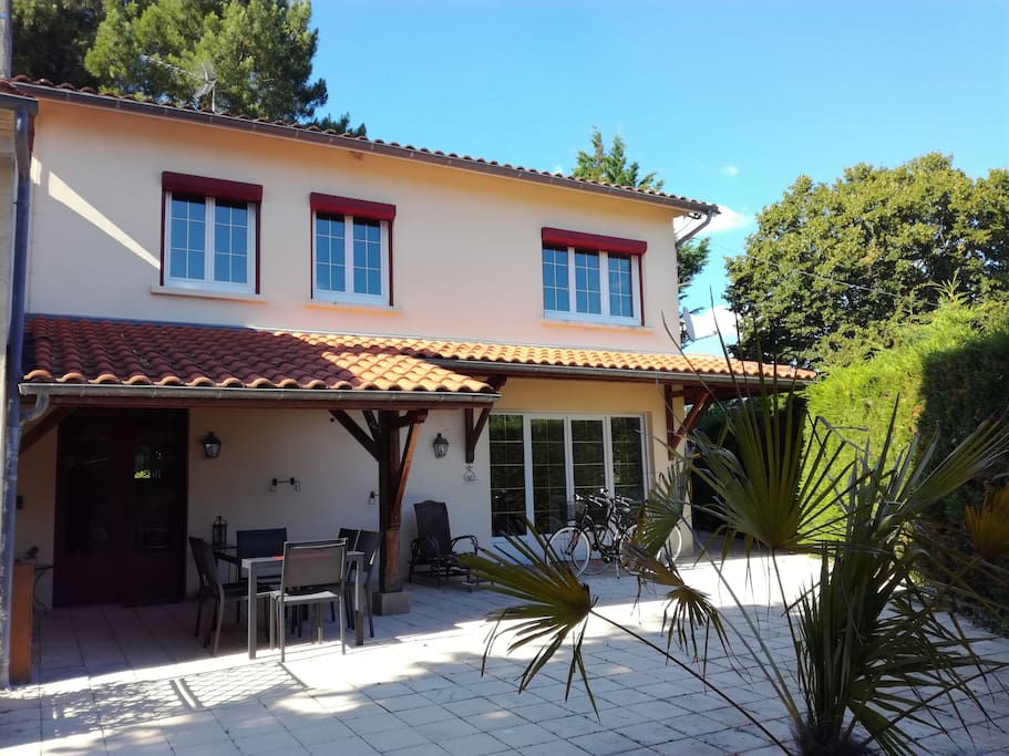 Terrasse du gîte