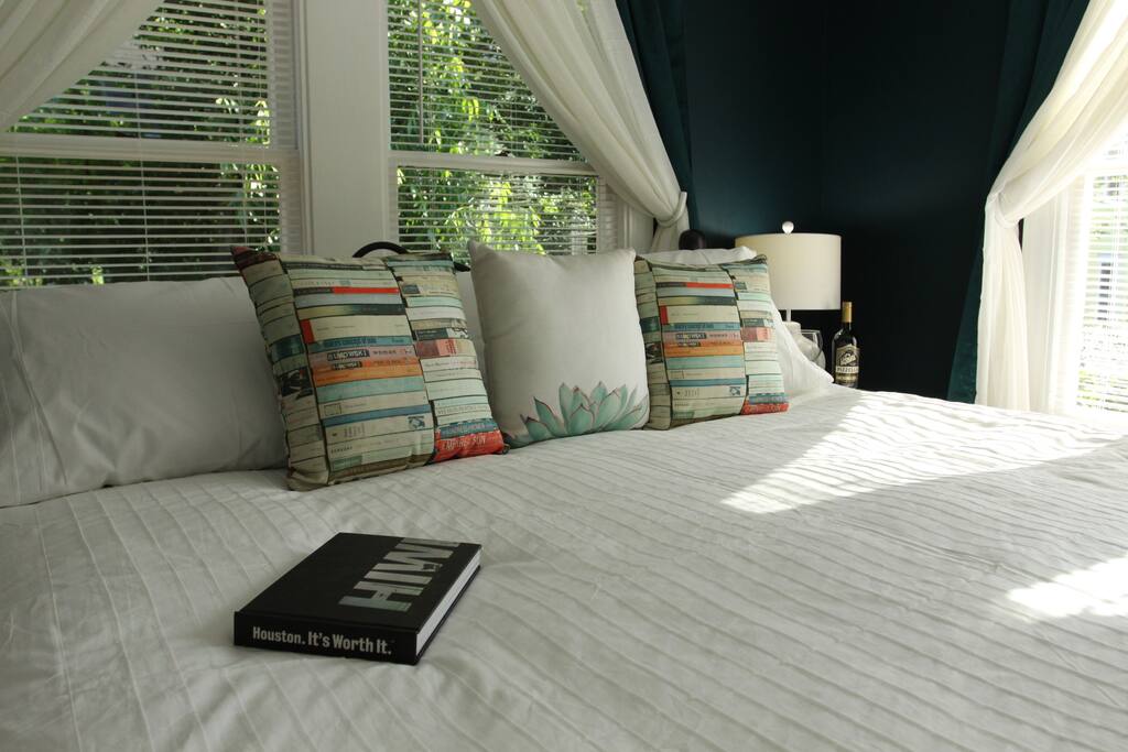2 - More than my wife loves loud, colorful throw pillows, she loves showing them off.