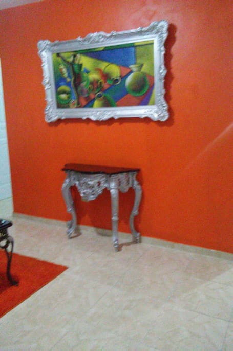 frame art at living Room