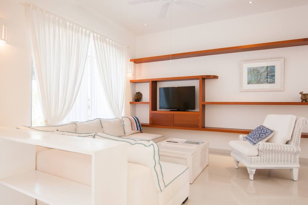 Light open living room