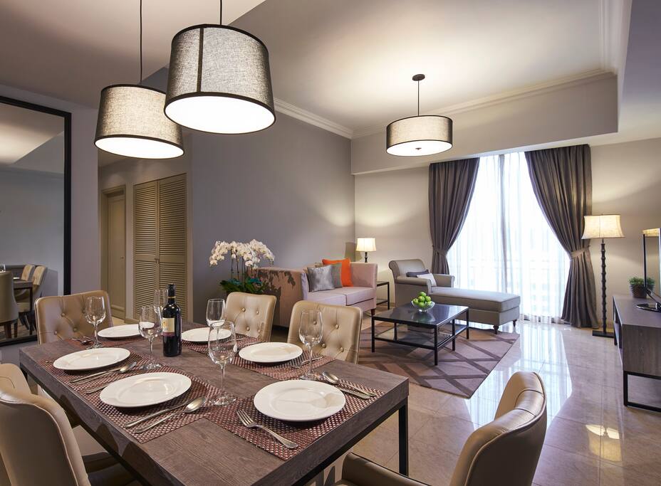 Living and Dinning Area