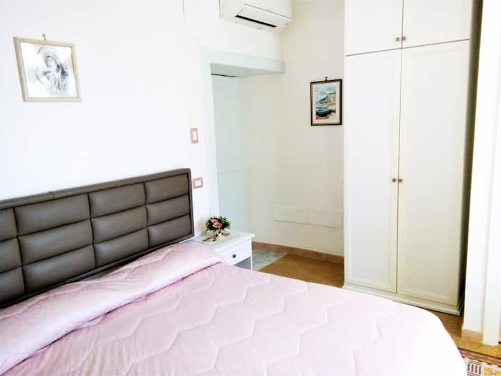 Bedroom on the second floor with en-suite bathroom and Sea Views
