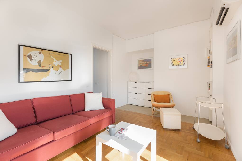 the living room