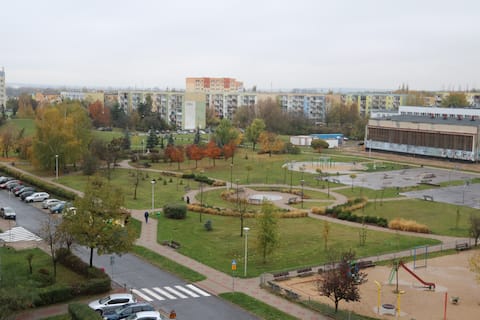 An apartment close to the airport & city centre