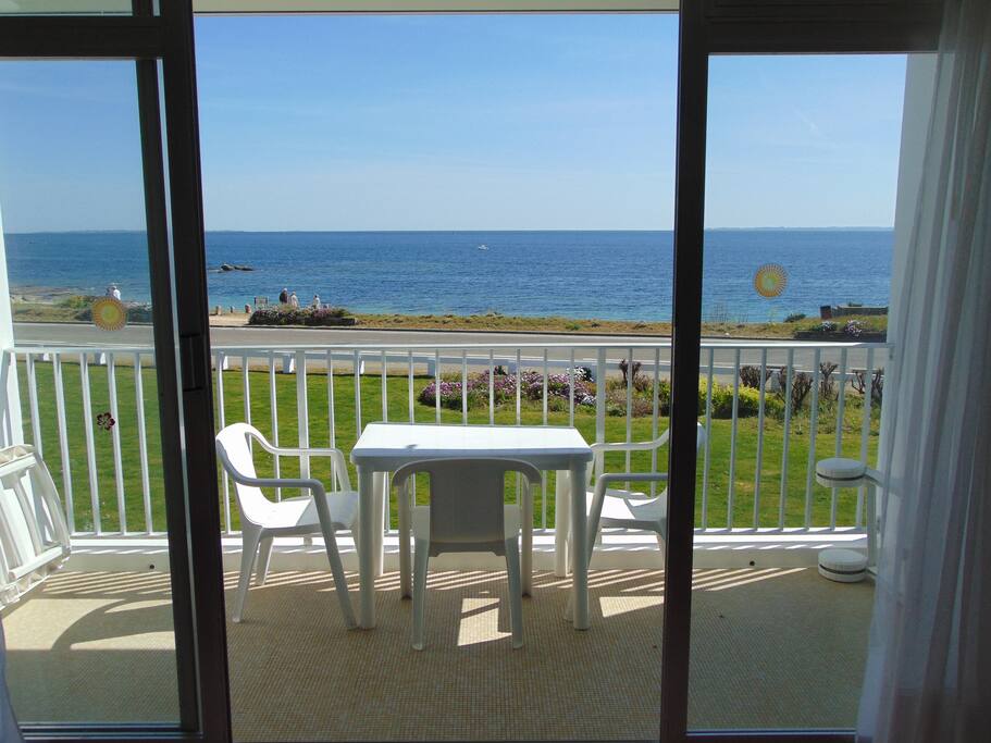 Balcon-Loggia exposition sud-sud ouest Face Mer