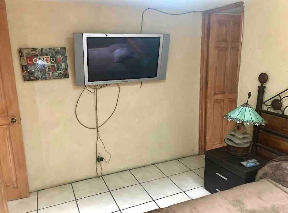 Televisión con cable.